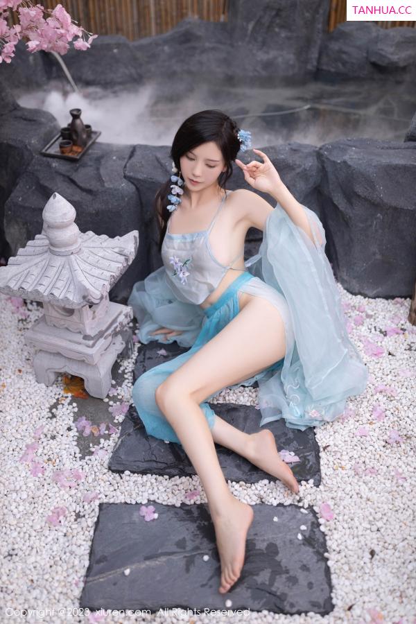 陈若依 抖娘利世 [XiuRen]高清写真图 2023.06.28 No.6991 利世 古装美腿第15张图片